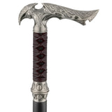 Medieval Sword Cane: Leather-Wrapped, Premium Steel Blade Sword Canes - Tophatter Daily Deals