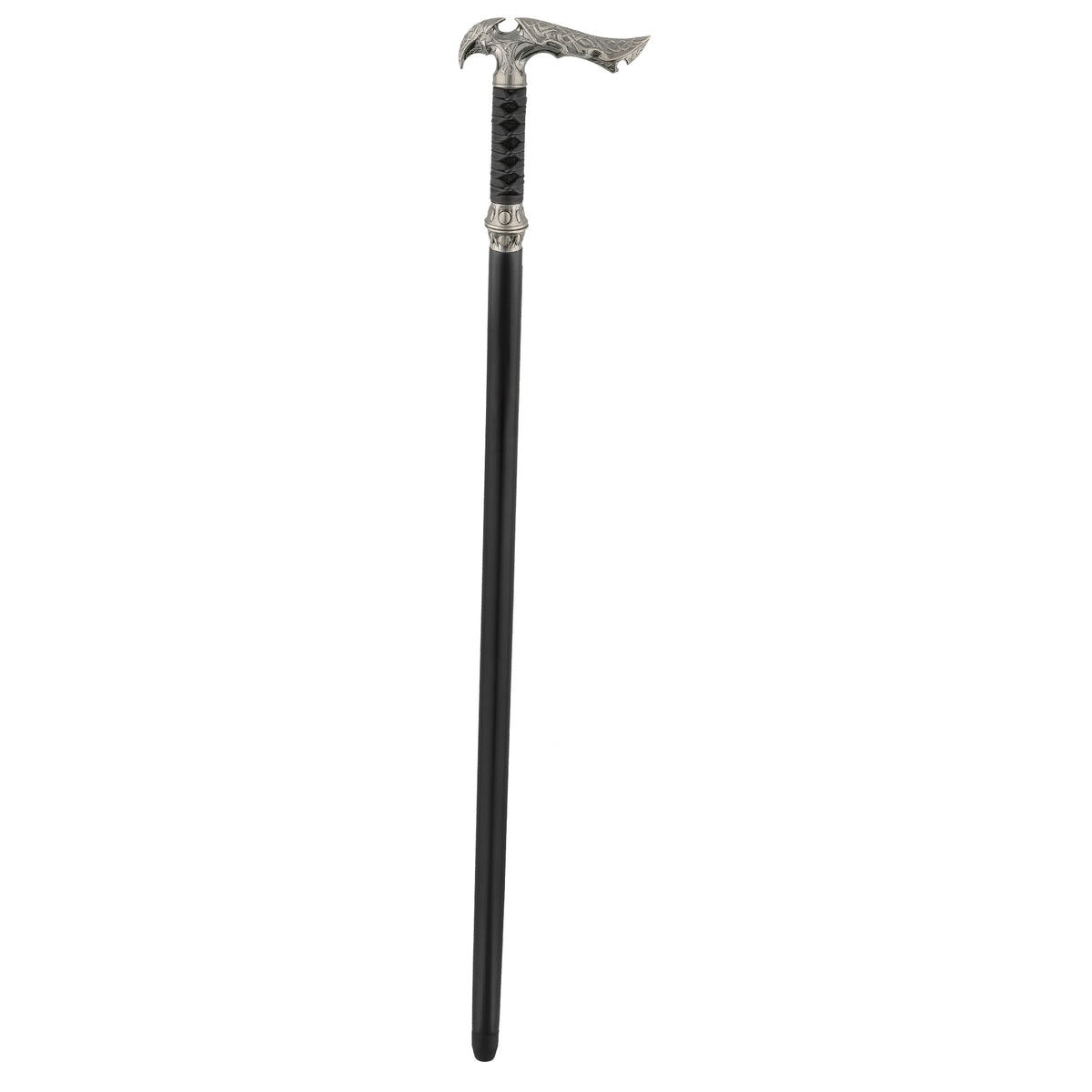 Medieval Sword Cane: Leather-Wrapped, Premium Steel Blade Sword Canes - Tophatter Daily Deals