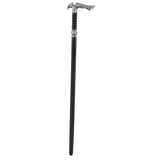 Medieval Sword Cane: Leather-Wrapped, Premium Steel Blade Sword Canes - Tophatter Daily Deals