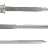 Medieval Sword Cane: Leather-Wrapped, Premium Steel Blade Sword Canes - Tophatter Daily Deals