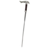 Medieval Sword Cane: Leather-Wrapped, Premium Steel Blade Sword Canes - Tophatter Daily Deals