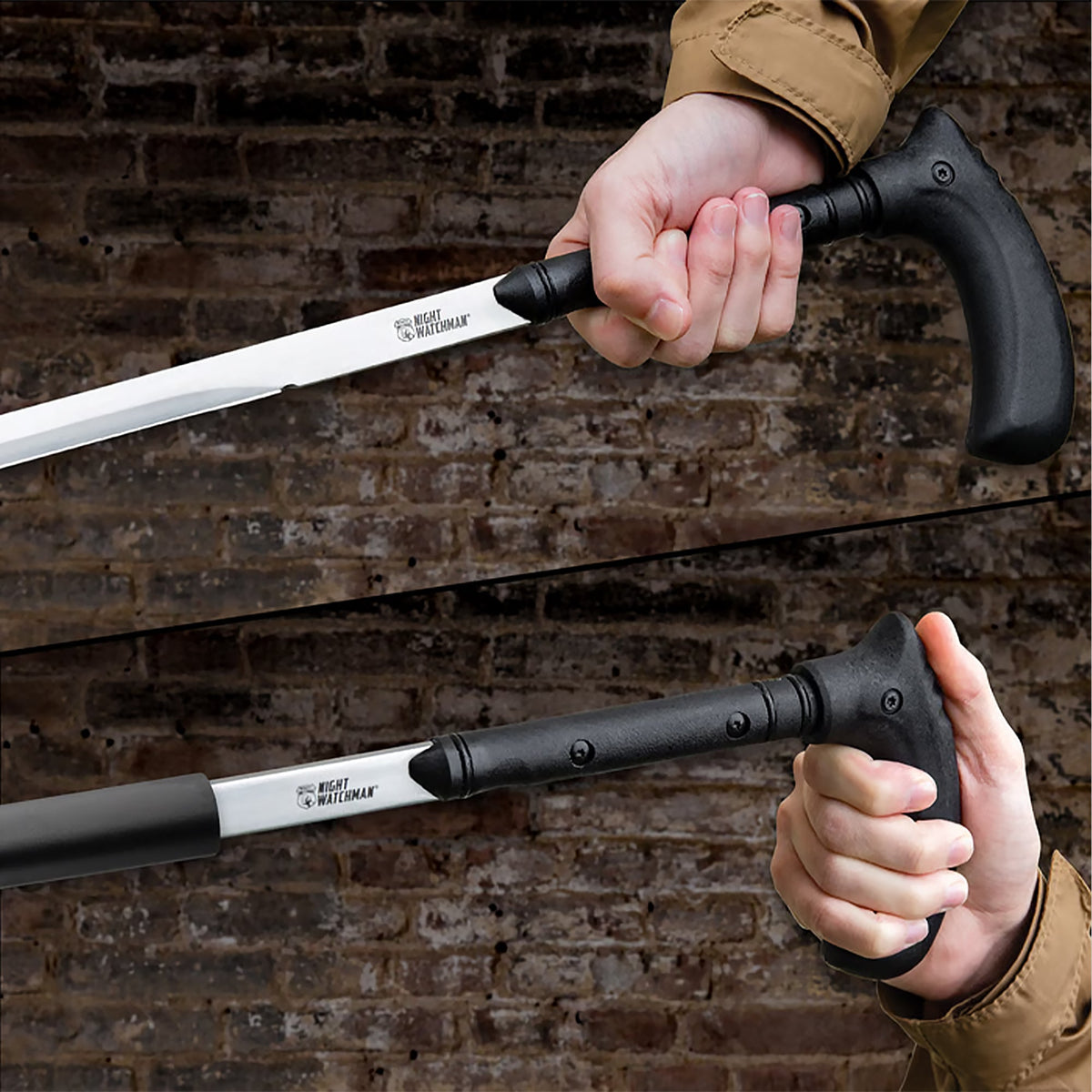 Stealth Tactical Sword Cane: Superior Carbon Steel Blade Sword Canes - Tophatter Daily Deals
