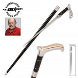 Antique Style Fritz Handle Sword Cane: Custom File Blade Design Sword Canes - Tophatter Daily Deals