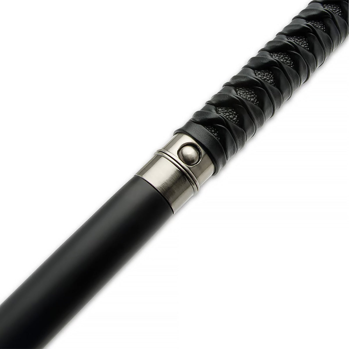 Shikoto Shinshi Sword Cane: High Carbon Steel, Leather-Wrapped Grip Sword Canes - Tophatter Daily Deals
