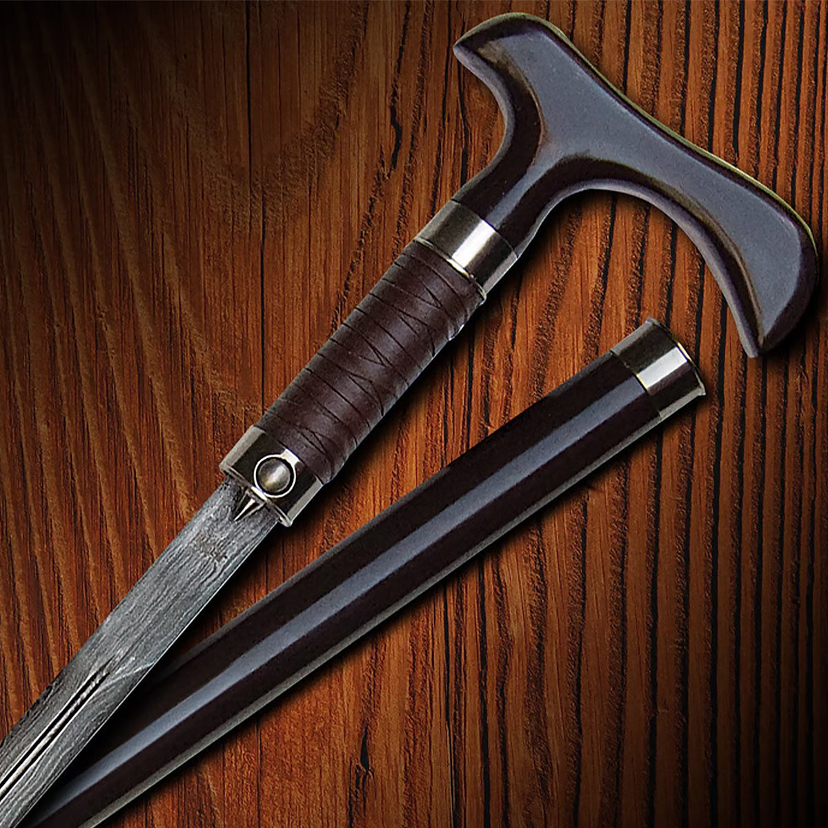 Gentleman's Sword Cane : Shikoto Rurousha's Stealth Protection Sword Canes - Tophatter Daily Deals