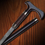 Gentleman's Sword Cane : Shikoto Rurousha's Stealth Protection Sword Canes - Tophatter Daily Deals