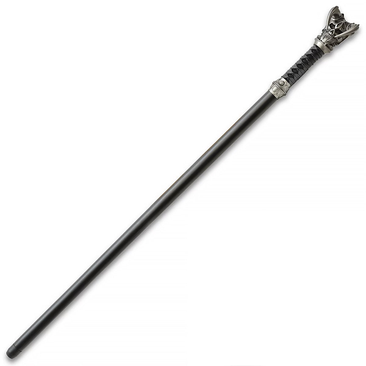Kit Rae Black Vorthelok: Elegantly Forged Sword Cane Sword Canes - Tophatter Daily Deals