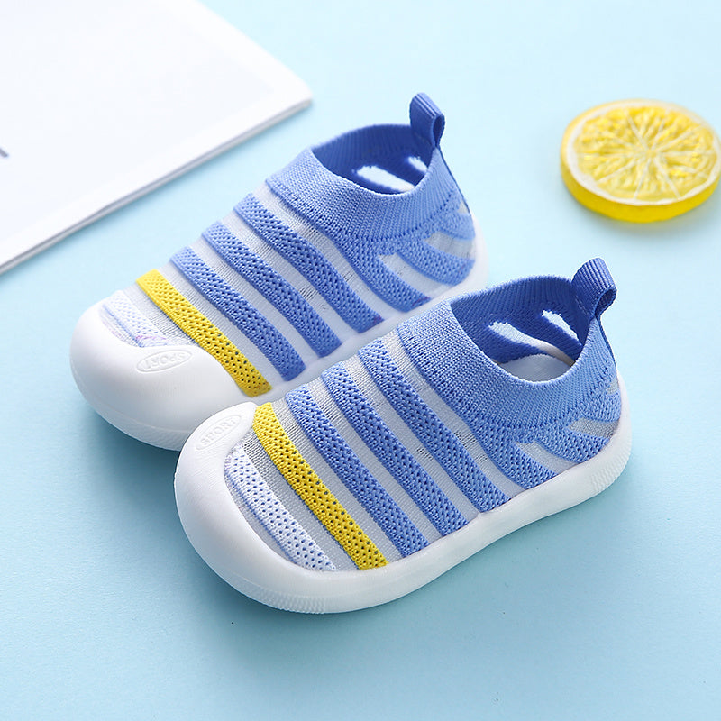 Baby toddler shoes Blue 0 - Tophatter Daily Deals