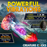 Creature Cocks Rainbow Phoenix Remote Vibrating 6.8" Silicone Dildo > Dildos > Fantasy - Tophatter Daily Deals