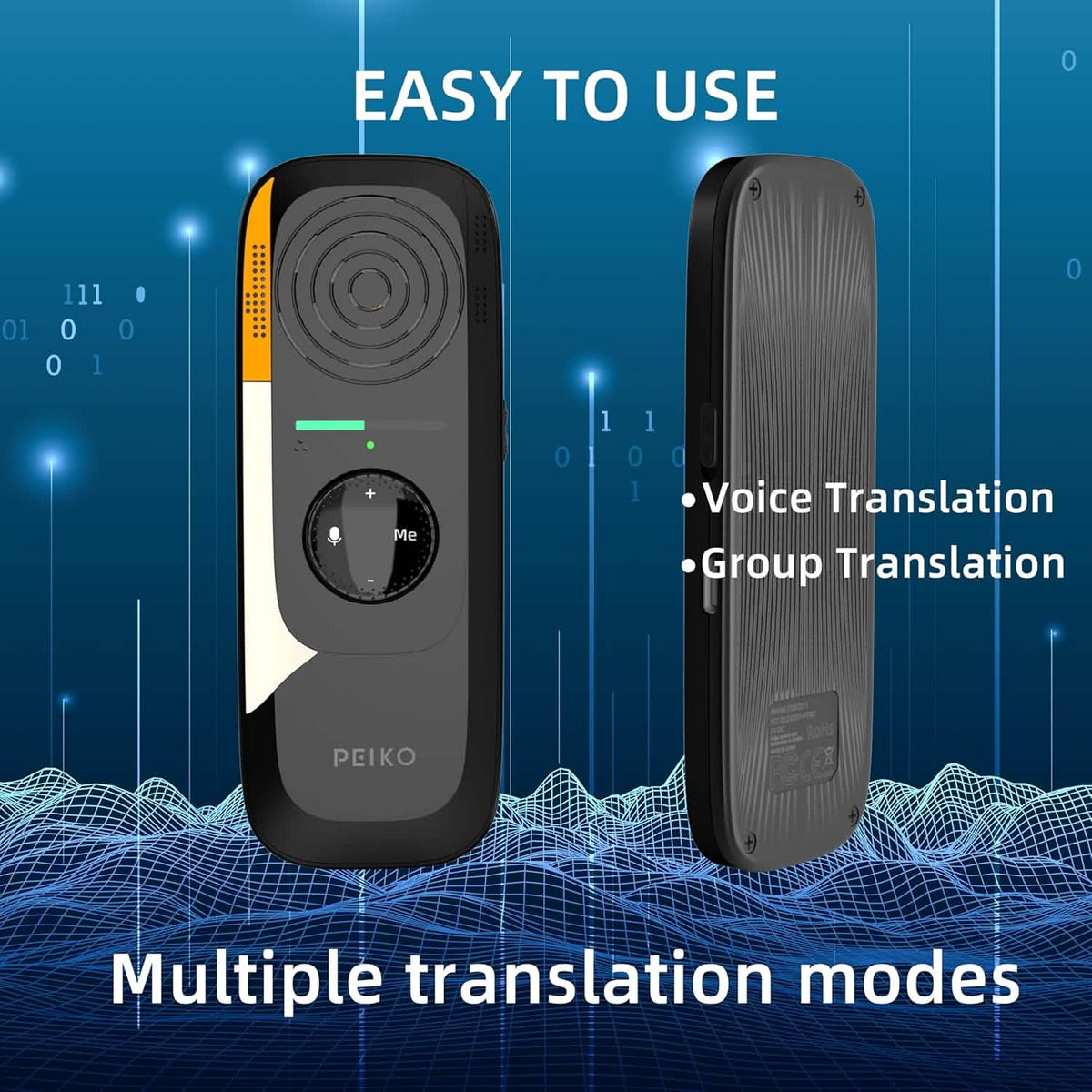 Portable Language Translator Device – 136 Languages Audio Accessories - Tophatter Daily Deals