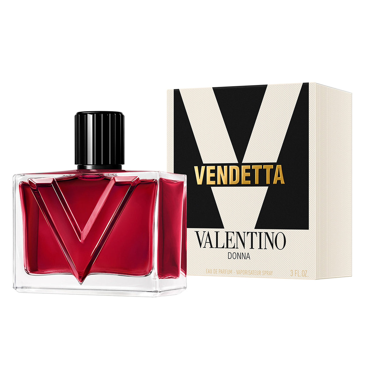Valentino Vendetta Donna Eau De Parfum 90ml Spray - Tophatter Daily Deals