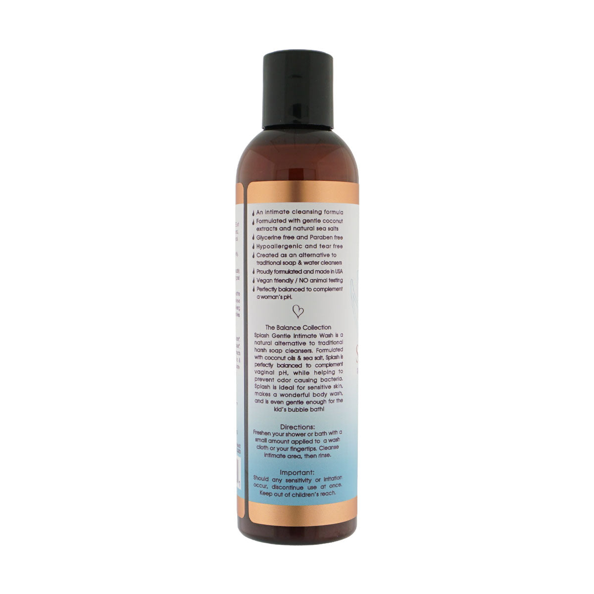 Sliquid Balance Splash Unscented Intimate Wash 8.5 Fl Oz > Essentials > Bath & Body - Tophatter Daily Deals