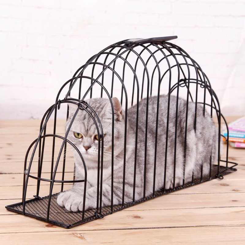 Anti Scratch Blow Dry Cat Bath Cage Bath cage 0 - Tophatter Daily Deals