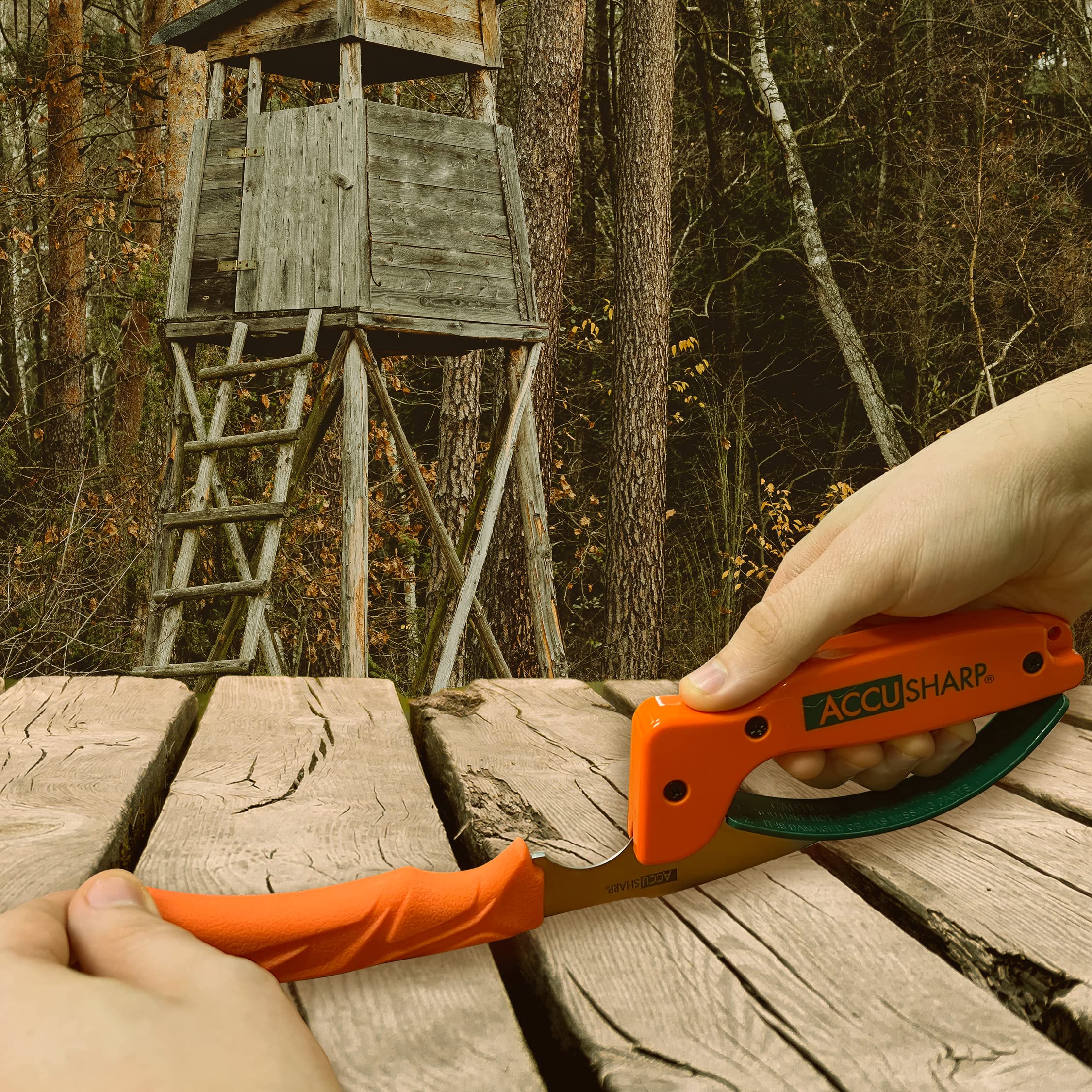 ACCUSHARP PROCESSING HUNTERS KIT - 9PCS - Tophatter's Army Deals KNIVES - Tophatter Daily Deals