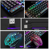 3 Wireless Charging Keyboard And Mouse Set 0 - Tophatter Daily Deals