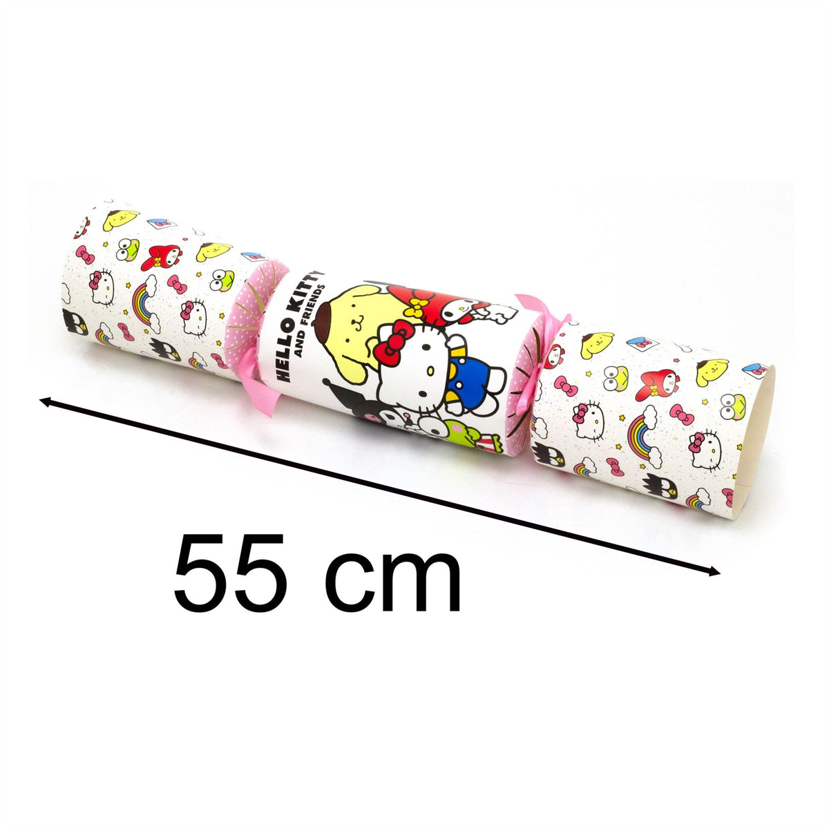 Giant Hello Kitty & Friends Christmas Cracker | Kids Jumbo Xmas Cracker - 55cm Christmas Cracker - Tophatter Daily Deals
