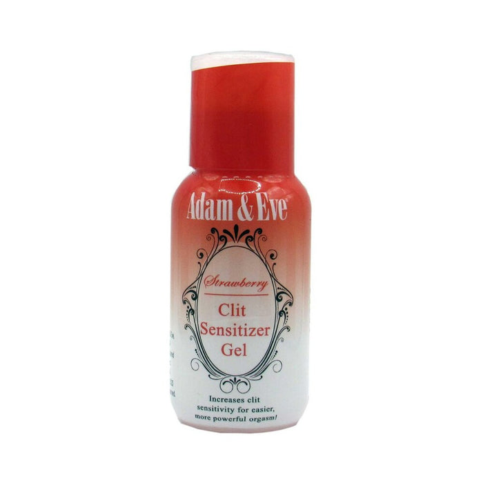 Adam & Eve Strawberry Clit Sensitizer 1 oz. - Tophatter Daily Deals