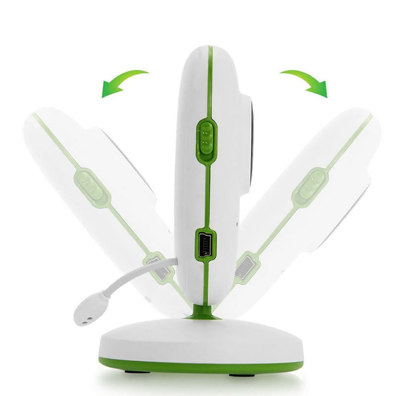 2 Inch Wireless Two-Way Intercom Baby Video Monitor 0 - Tophatter Daily Deals