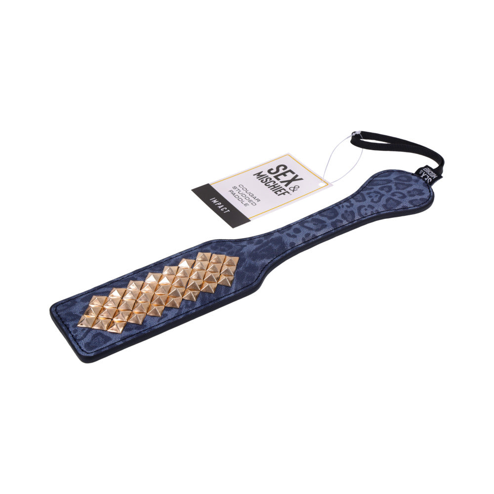 Sportsheets Sex & Mischief Cougar Studded Paddle - Tophatter Daily Deals
