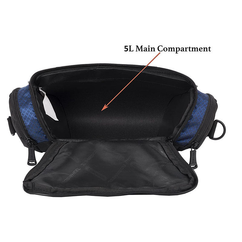 Bicycle Mountain Bike Handlebar Bag Front Bag Bicycle Beam Bag Front Bag 0 - Tophatter Daily Deals