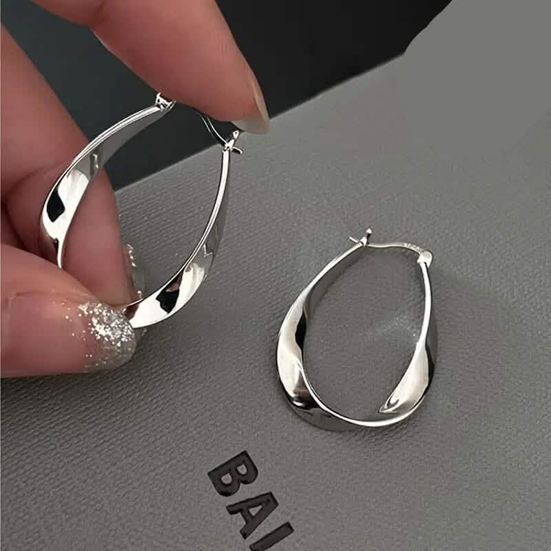 925 Silver Hypoallergenic Elegant Retro Style Earrings Earrings - Tophatter Daily Deals