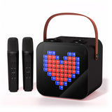 Bluetooth Speaker Outdoor Portable Dual Microphone Black 1size 0 - Tophatter Daily Deals