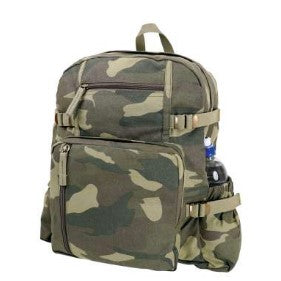 Rothco Jumbo Vintage Canvas Backpack Camouflage - Tophatter Daily Deals