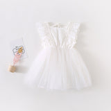 Baby one year old dress White 0 - Tophatter Daily Deals