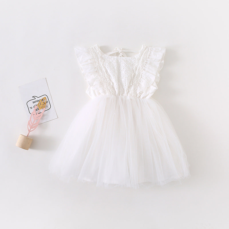 Baby one year old dress White 0 - Tophatter Daily Deals