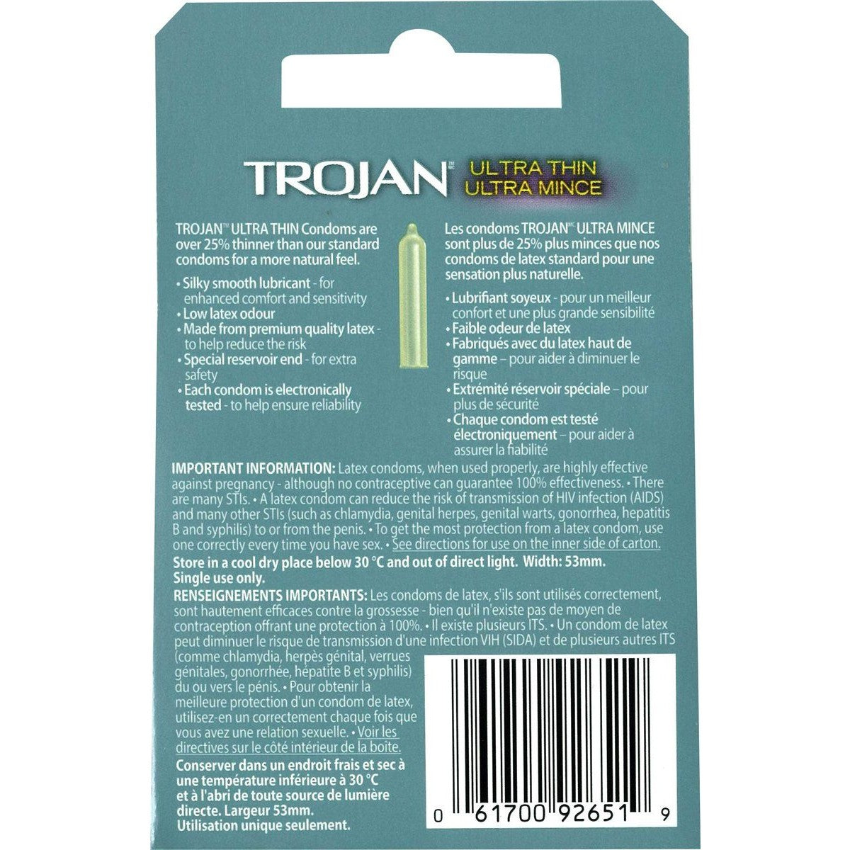 Trojan Ultra Thin Latex Condoms in 3 Pack Condoms - Tophatter Daily Deals