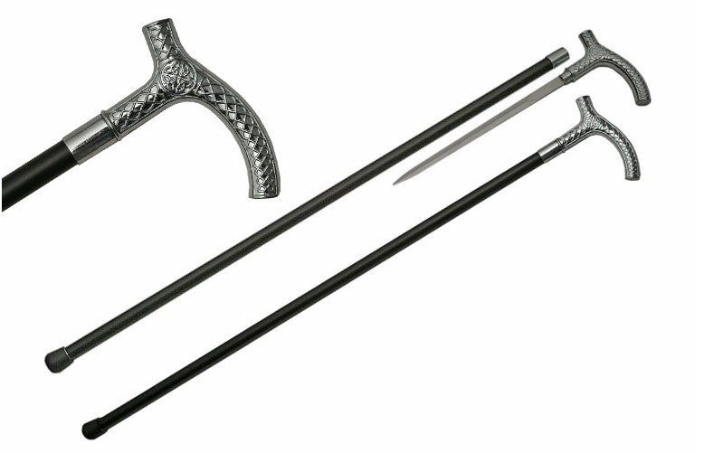 37" CELTIC SWORD CANE - Tophatter Daily Deals