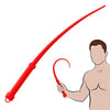 Master Series Viper Tail Silicone Whip Red - Tophatter Daily Deals