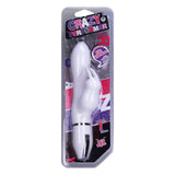 Crazy Performer Smooth Rabbit Vibrator 7" in White Clitoral G-Spot Vibrator - Tophatter Daily Deals