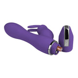 Crazy Performer Smooth Rabbit Vibrator 7" in Purple Clitoral G-Spot Vibrator - Tophatter Daily Deals