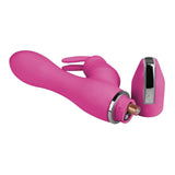 Crazy Performer Smooth Rabbit Vibrator 7" in Pink Clitoral G-Spot Vibrator - Tophatter Daily Deals