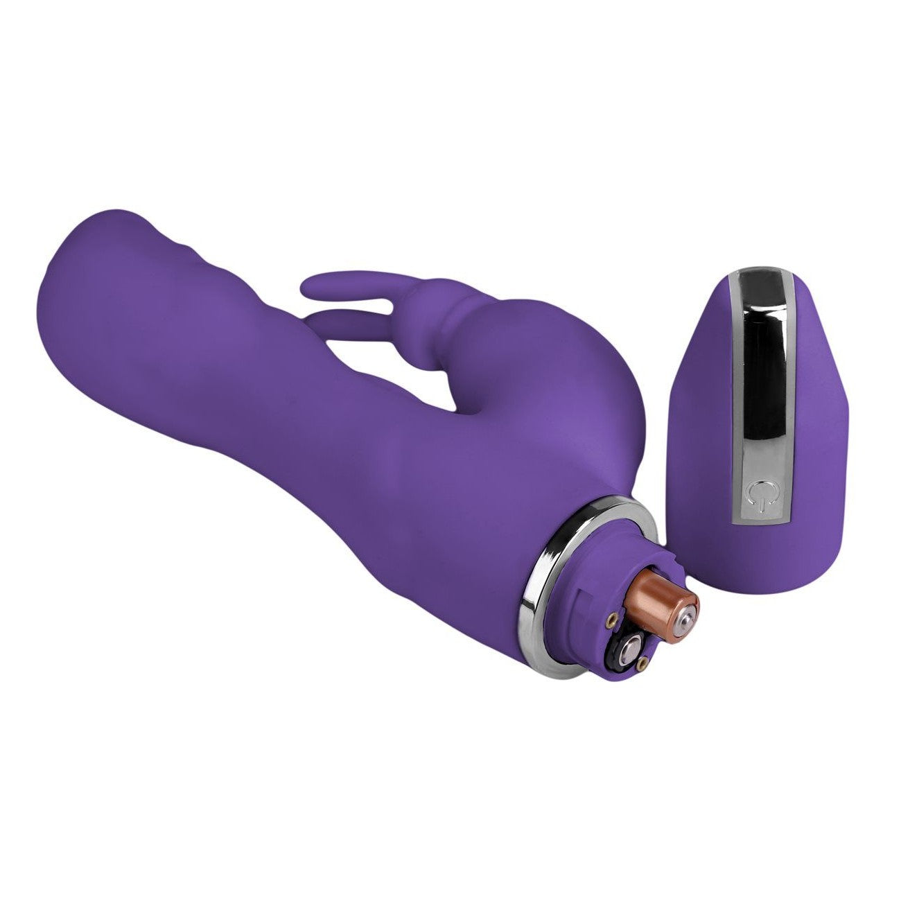 Crazy Performer Ripple Rabbit Vibrator 7" in Purple Clitoral G-Spot Vibrator - Tophatter Daily Deals