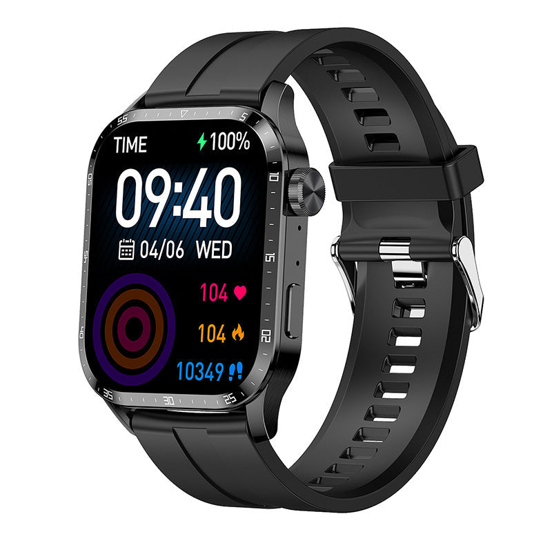 Bluetooth Call Music Playing Smart Bracelet Black glue 0 - Tophatter Daily Deals