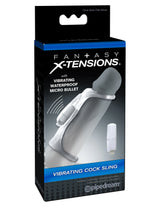 Fantasy X-Tensions Vibrating Cock Sling (Clear) – Vibrating Cock Sling > Cock Ring > Sling - Tophatter Daily Deals
