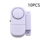 Anti-opening Alarm Reminder Anti-thief Device Door Magnetic Electronic Anti-theft Device White 10PCS 0 - Tophatter Daily Deals
