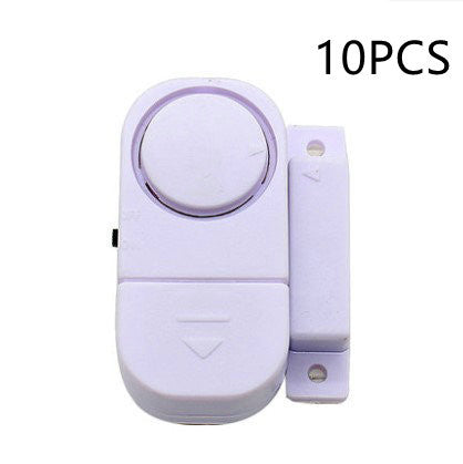 Anti-opening Alarm Reminder Anti-thief Device Door Magnetic Electronic Anti-theft Device White 10PCS 0 - Tophatter Daily Deals
