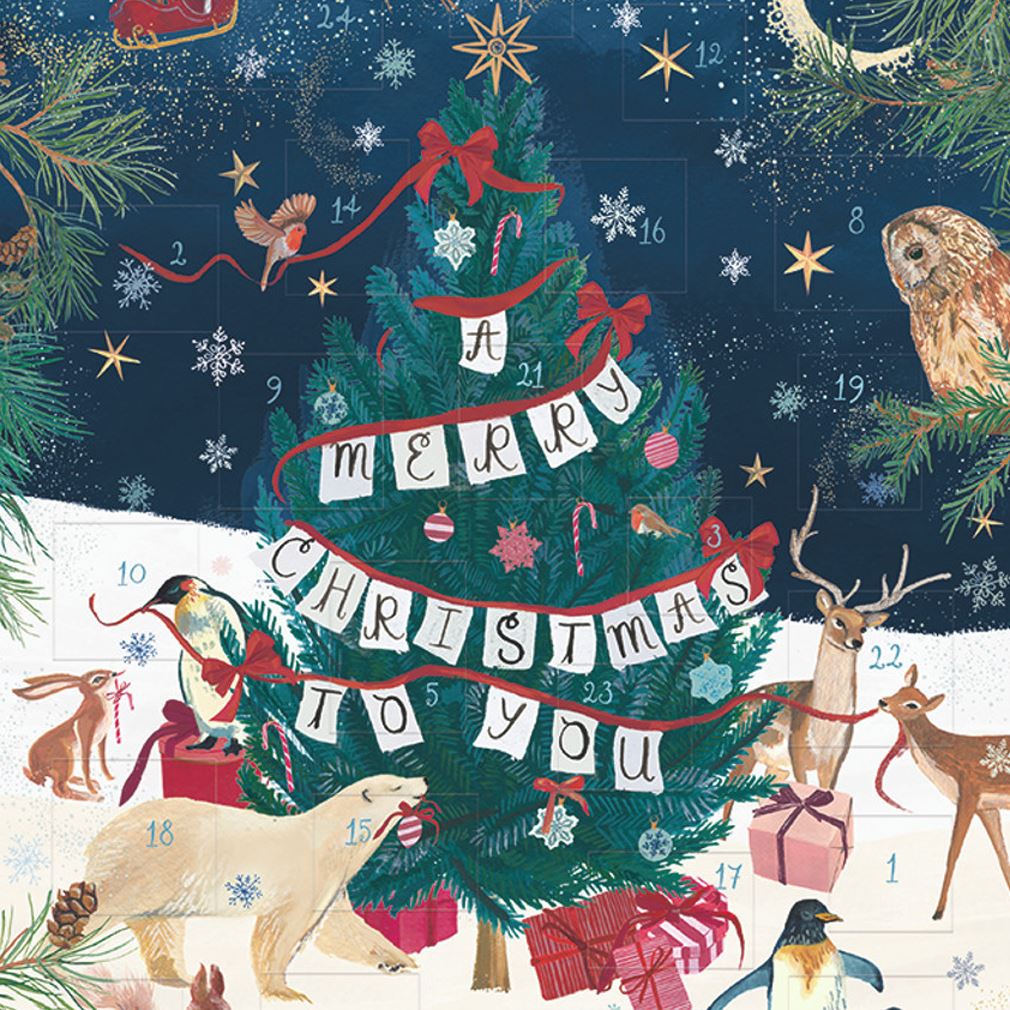 A Merry Christmas to You Christmas Advent Calendar | Christmas Advent Calendar Advent Calendar - Tophatter Daily Deals