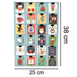 Childrens Christmas Advent Calendar | 24-Drawer Fill-Your-Own Advent Calendar Advent Calendar - Tophatter Daily Deals