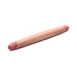 JOCK Real Skin 15.75 in. Double Dildo Medium - Tophatter Daily Deals