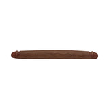 JOCK Real Skin 17.75 in. Double Dildo Dark - Tophatter Daily Deals