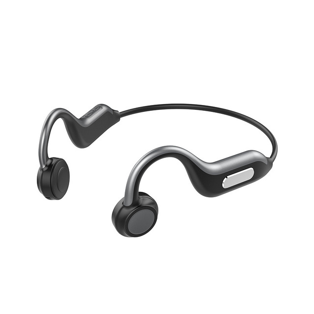 Bone conduction Bluetooth headset Grey 0 - Tophatter Daily Deals