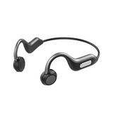 Bone conduction Bluetooth headset Grey 0 - Tophatter Daily Deals