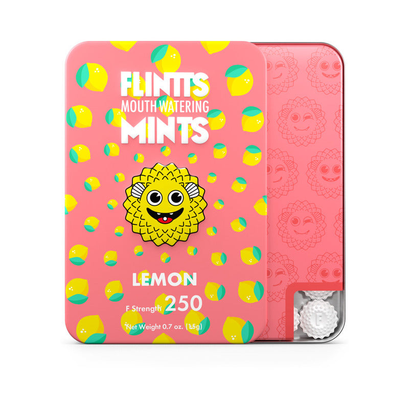 Flintts Mints Lemon F Strength 250 - Tophatter Daily Deals
