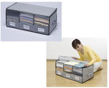 Bamboo charcoal non-woven clothes storage box 0 - Tophatter Daily Deals