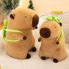 Cuteee Family Kawaii Capybara Plush With Turtle Bag Plushies Squishy Pillow Toy Humidifier - Tophatter Daily Deals