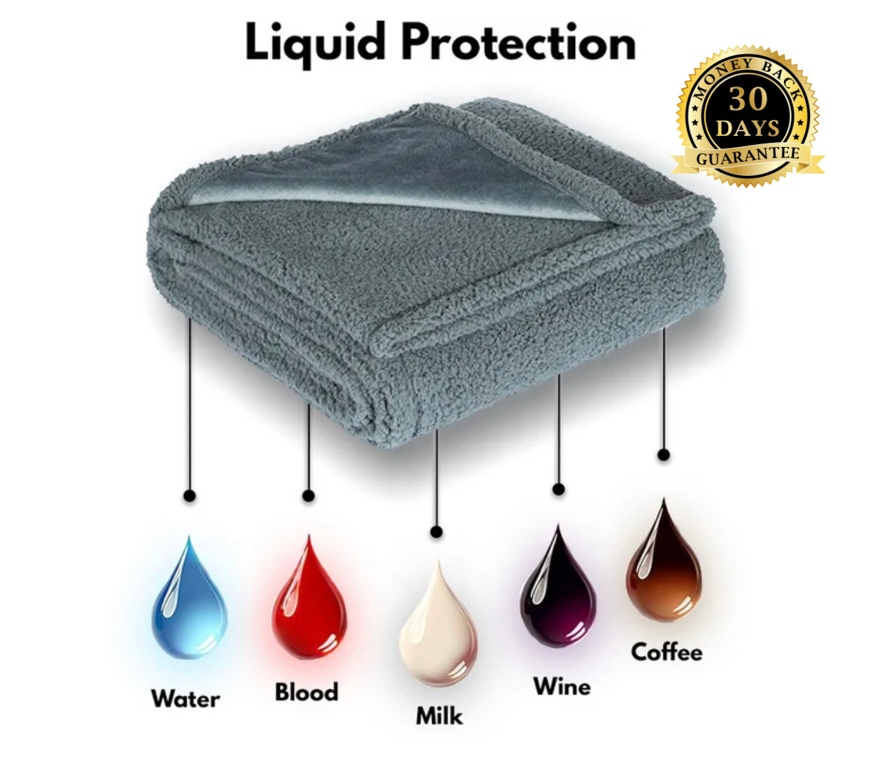 Waterproof Love Blanket™️ - Tophatter Daily Deals